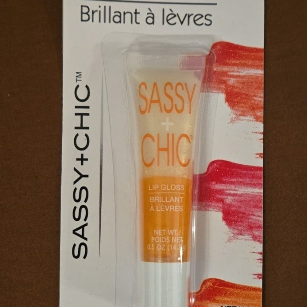 Orange Lip Gloss